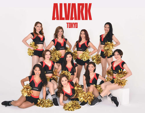 3連覇を目指すアルバルク東京を激しいダンスで後押しする(C)ALVARK TOKYO