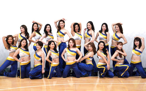 宇都宮ブレックスのBリーグ王座奪還を願って「ブレクシー」の17人が踊る