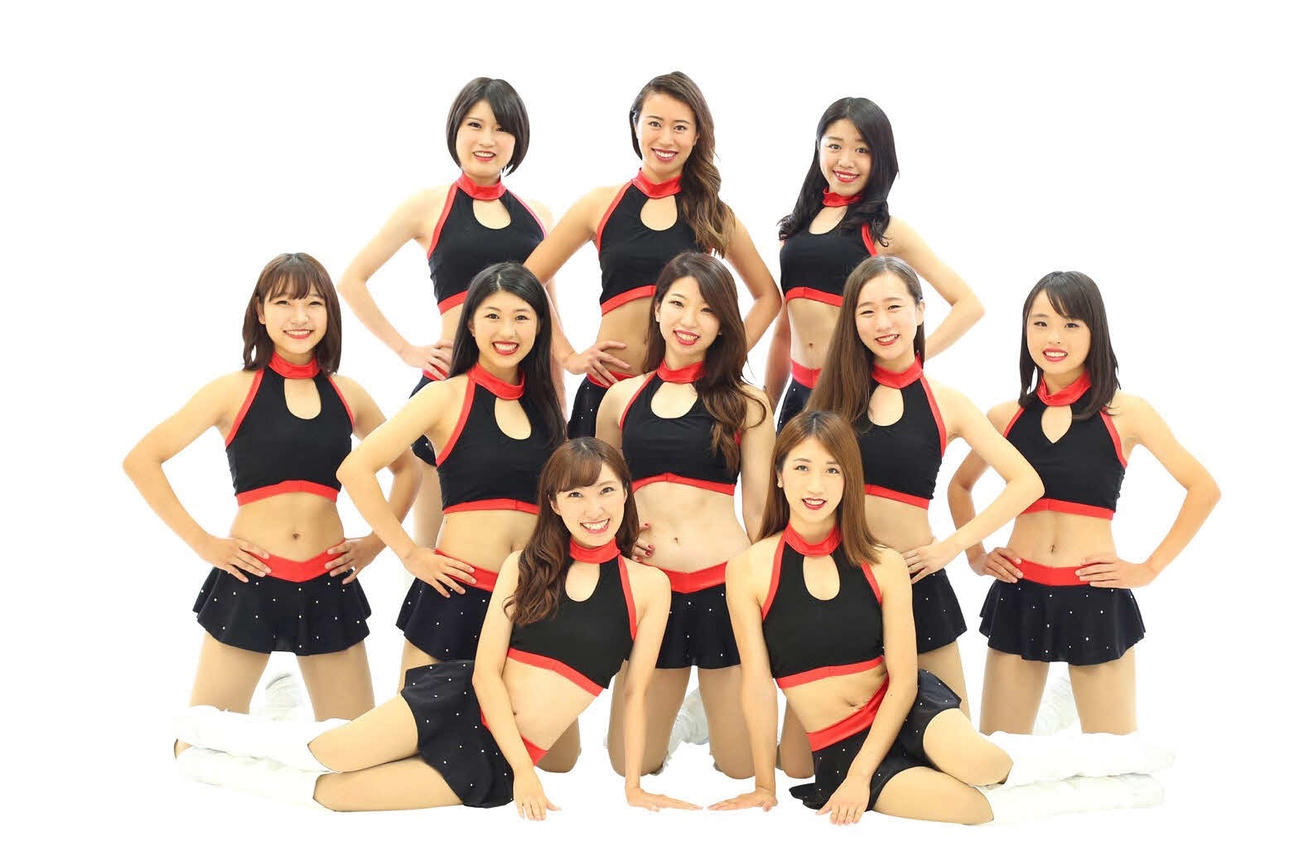 Bリーグの三遠ネオフェニックス専属チアリーダー「Fire　Girls」