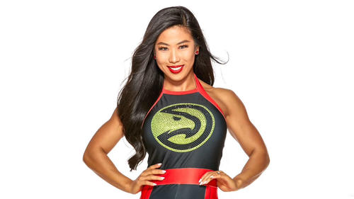 NBAホークスのダンサー高井さん(C)Atlanta Hawks