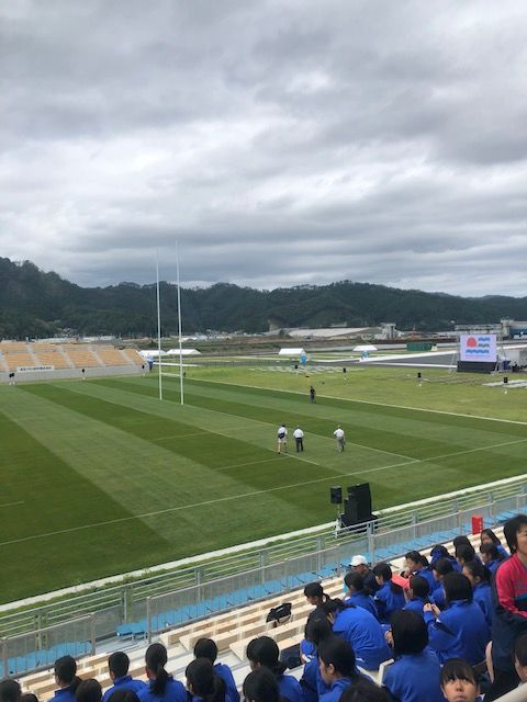 昨年8月、釜石鵜住居復興スタジアムのこけら落としが行われた