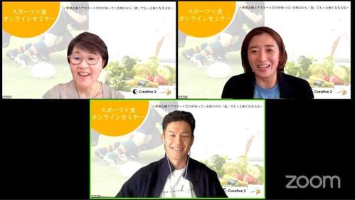 「スポーツ×食」オンラインセミナー
