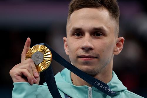 トランポリン男子で金メダルのイワン・リトビノビッチ