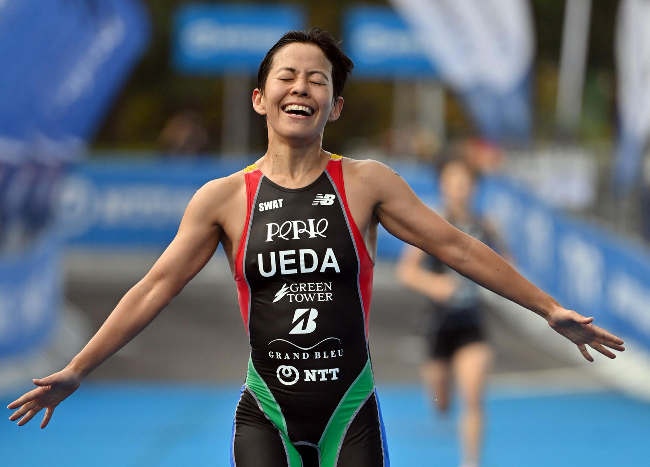 20年日本選手権で優勝した上田藍
