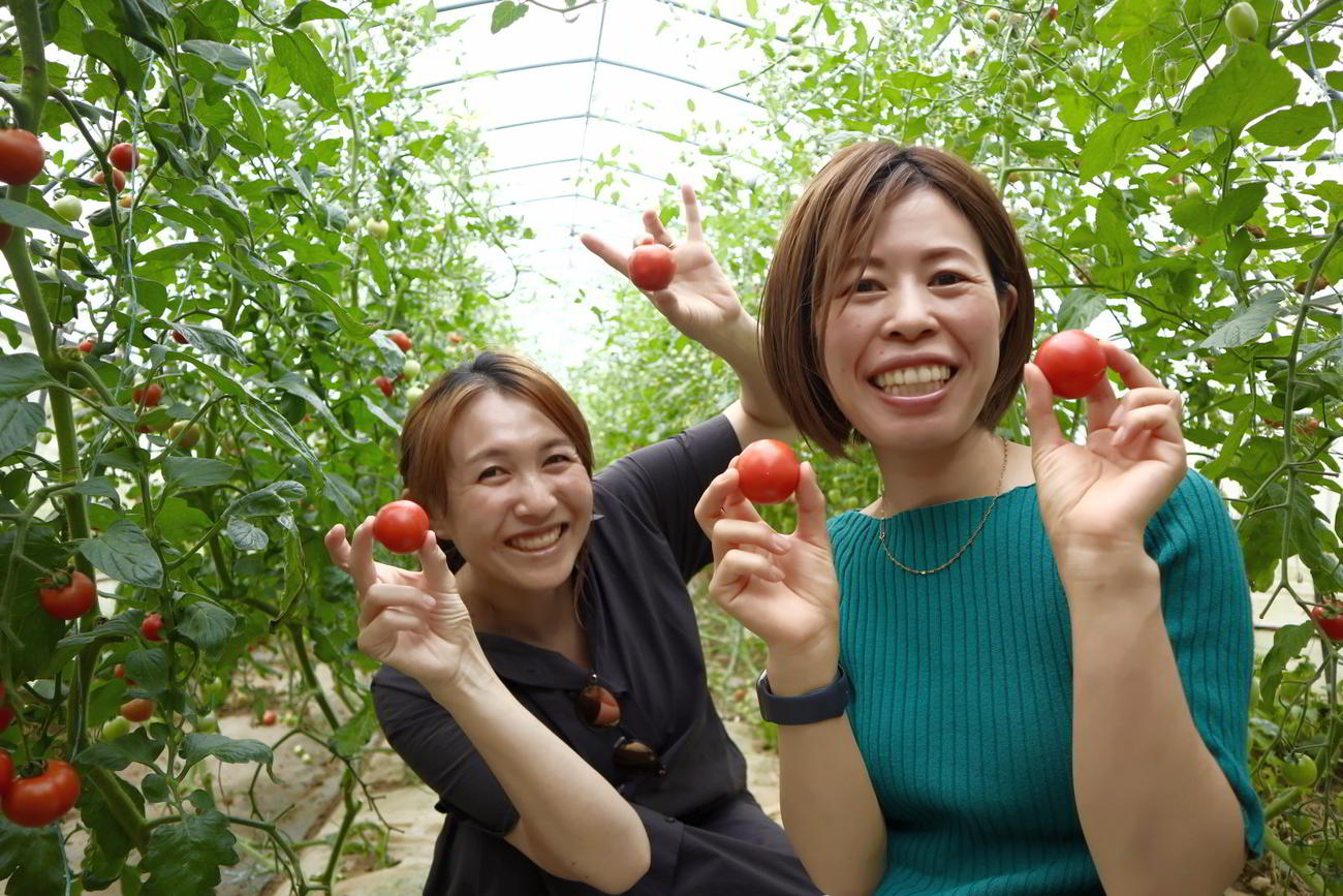 石毛さん（右）と筆者