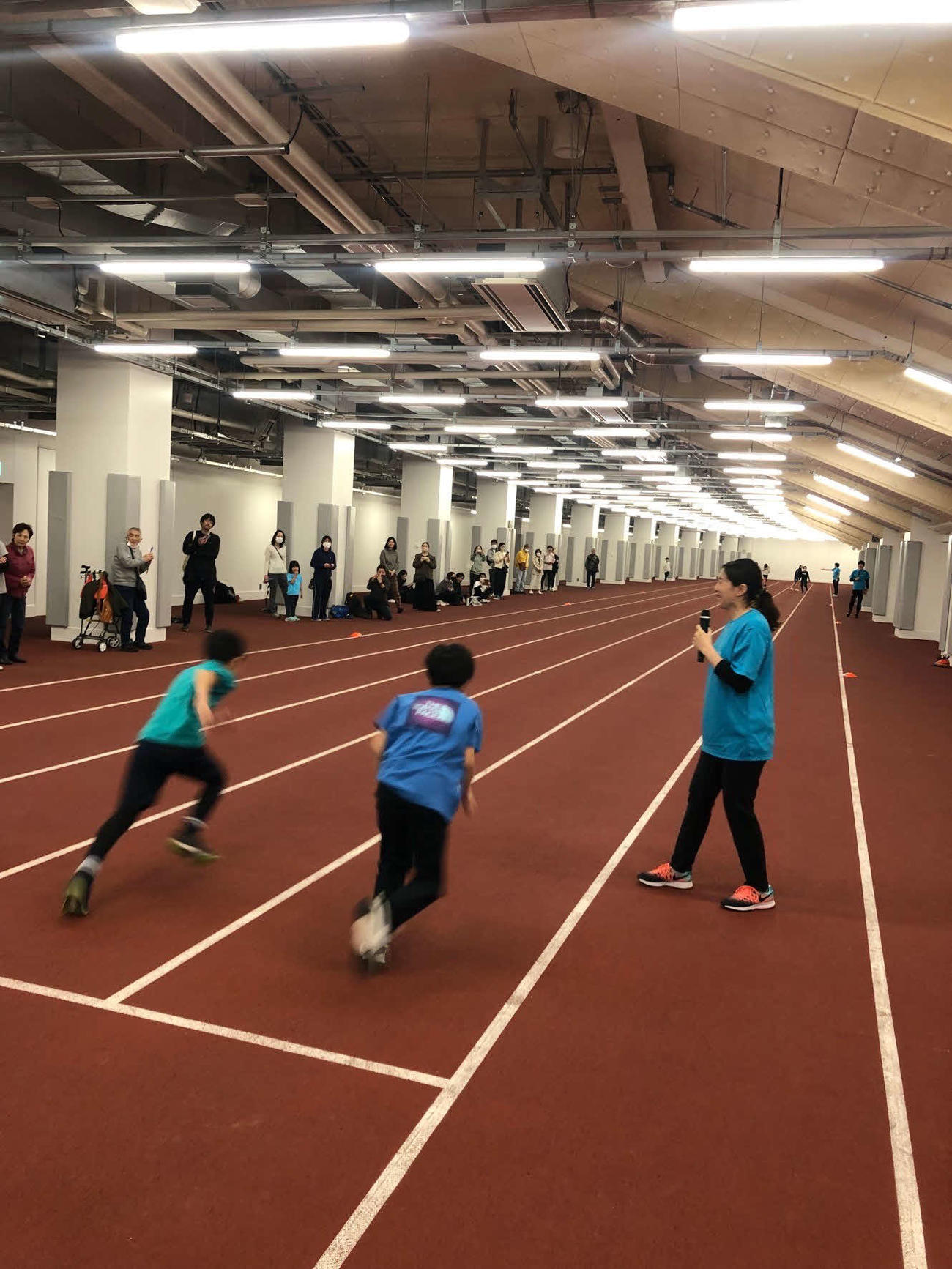 国立競技場で行ったランニングイベント