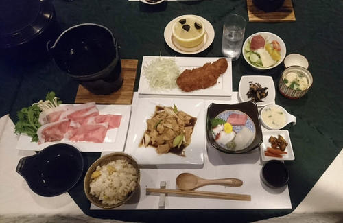 合宿中の食事