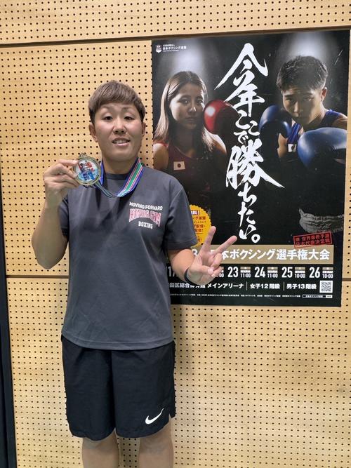 トライアスロンからボクシングに転向した笠原直子さん