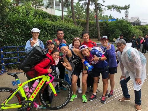 ボクシングに転向した笠原直子さんのトライアスロン時代