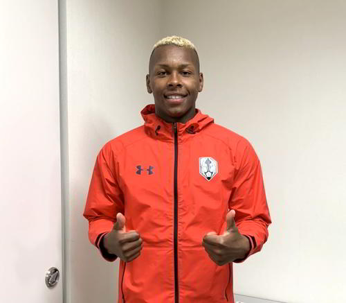 いわてグルージャ盛岡のFWブレンネル・アウベス・サビーノ