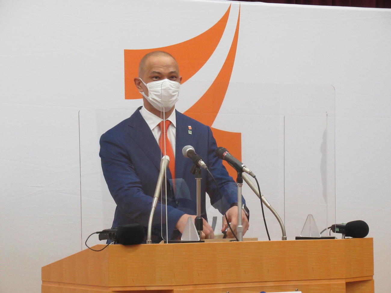 スポーツ庁の室伏広治長官は東京五輪、パラリンピックを総括した（2021年9月10日撮影）