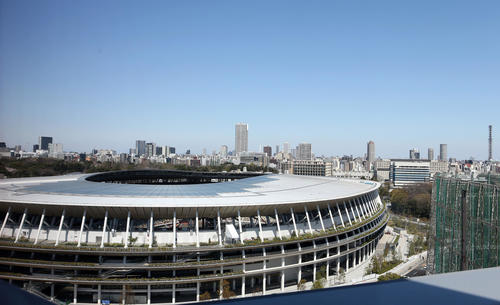 国立競技場（2020年3月撮影）