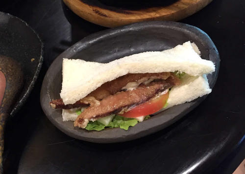 鉄分対策用に食べていたレバーサンド
