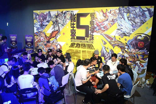 モンストグランプリ2019アジアチャンピオンシップの台湾予選大会の会場の様子