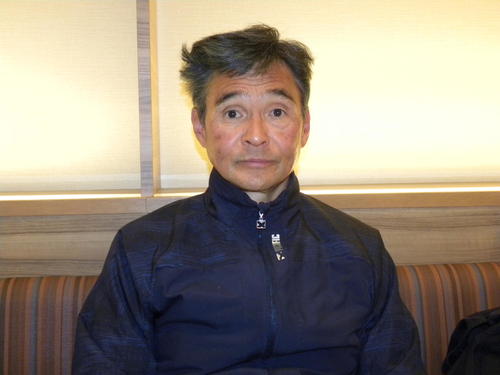 同大3連覇時に2年生FBとして活躍した綾城高志さん（撮影・松本航）