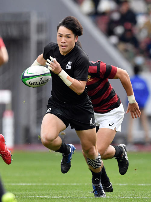 全国大学ラグビー選手権2020　決勝　天理大対早大　天理大CTB市川敬太（2021年1月11日撮影）