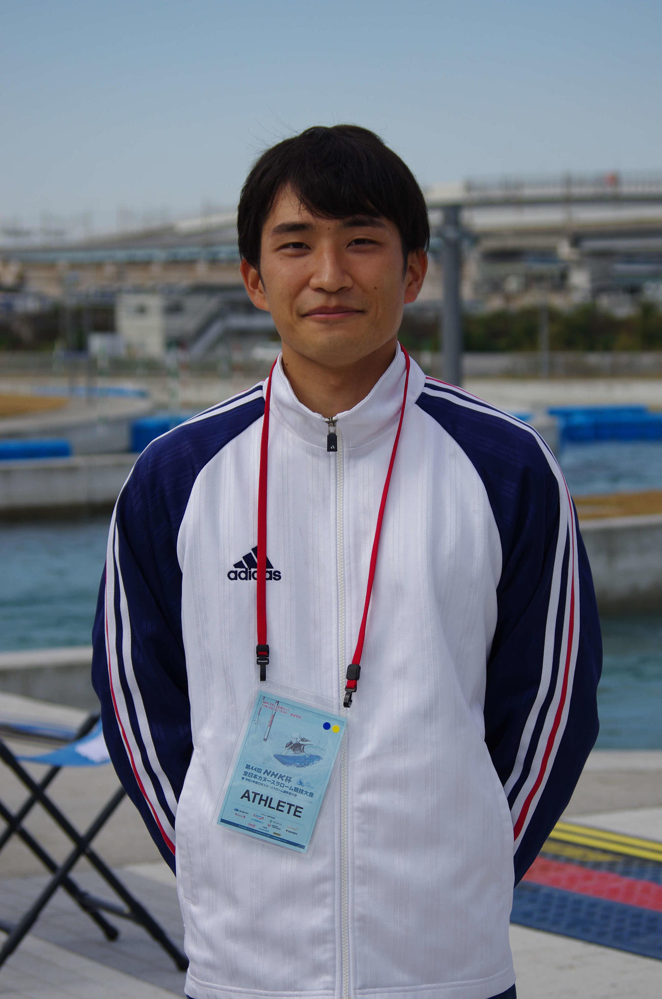 カヌー・スラロームの日本選手権で決勝に進んだ東大大学院の浅見