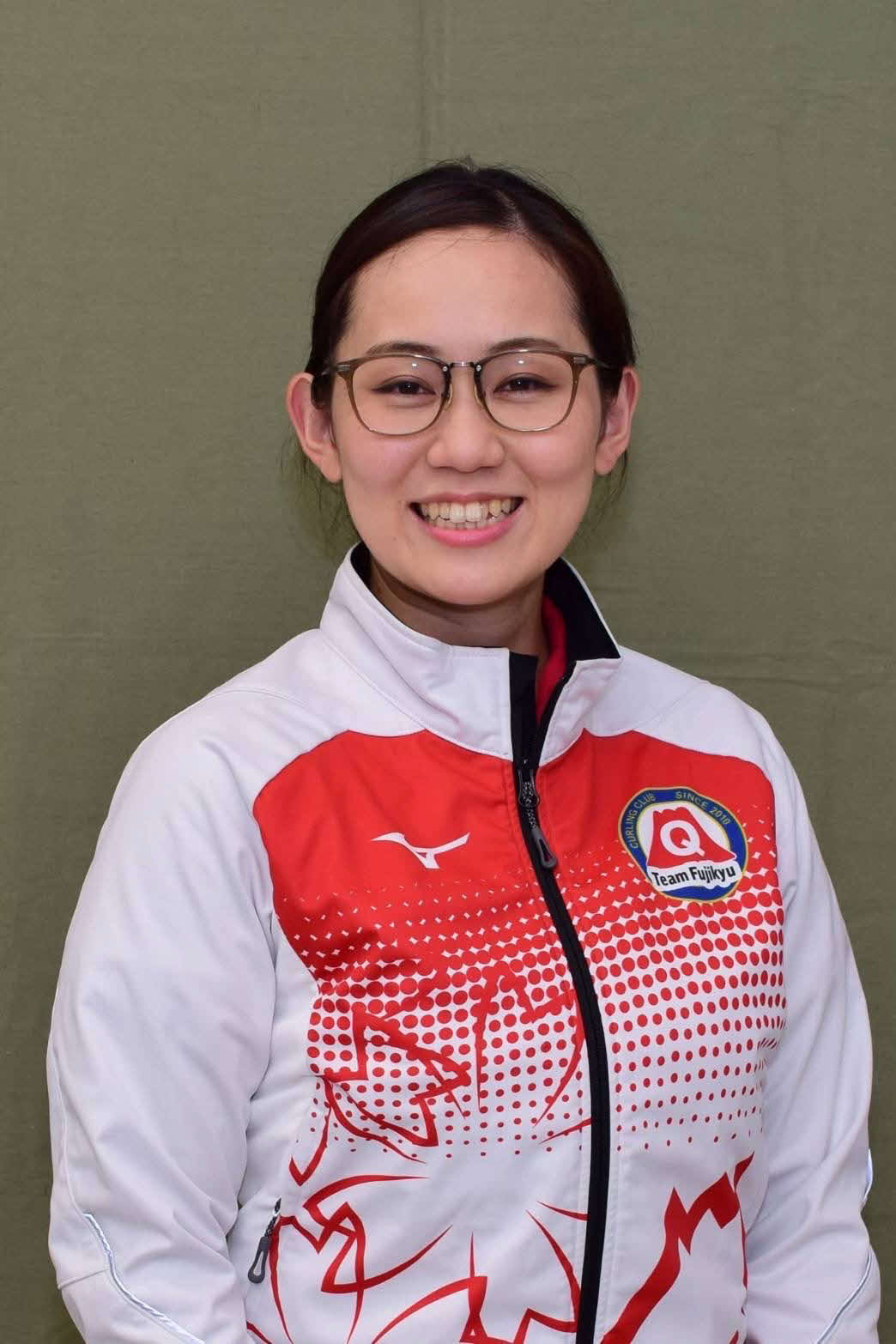 第1子を妊娠したカーリング女子富士急の小穴（本人提供）
