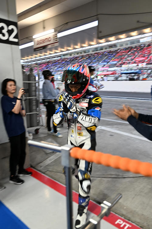 決勝で最後の出番を終えた児玉勇太（撮影・大津賢一）