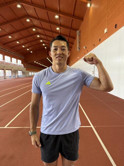陸上男子10種競技の奥田啓祐（ウィザス提供）