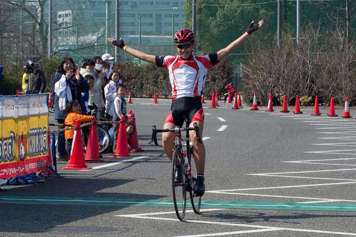 宇都宮ブリッツェンのエース、小野寺玲の中学時代。すでに決めポーズがさまになっている