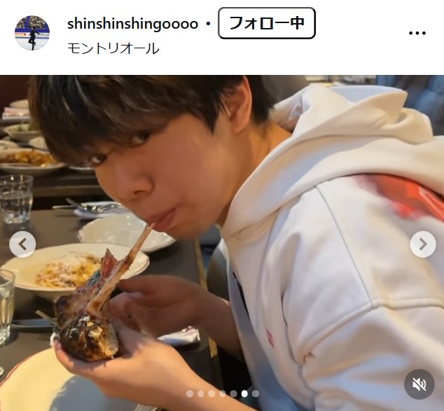 西山真瑚のインスタグラムから