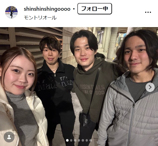 西山真瑚のインスタグラムから
