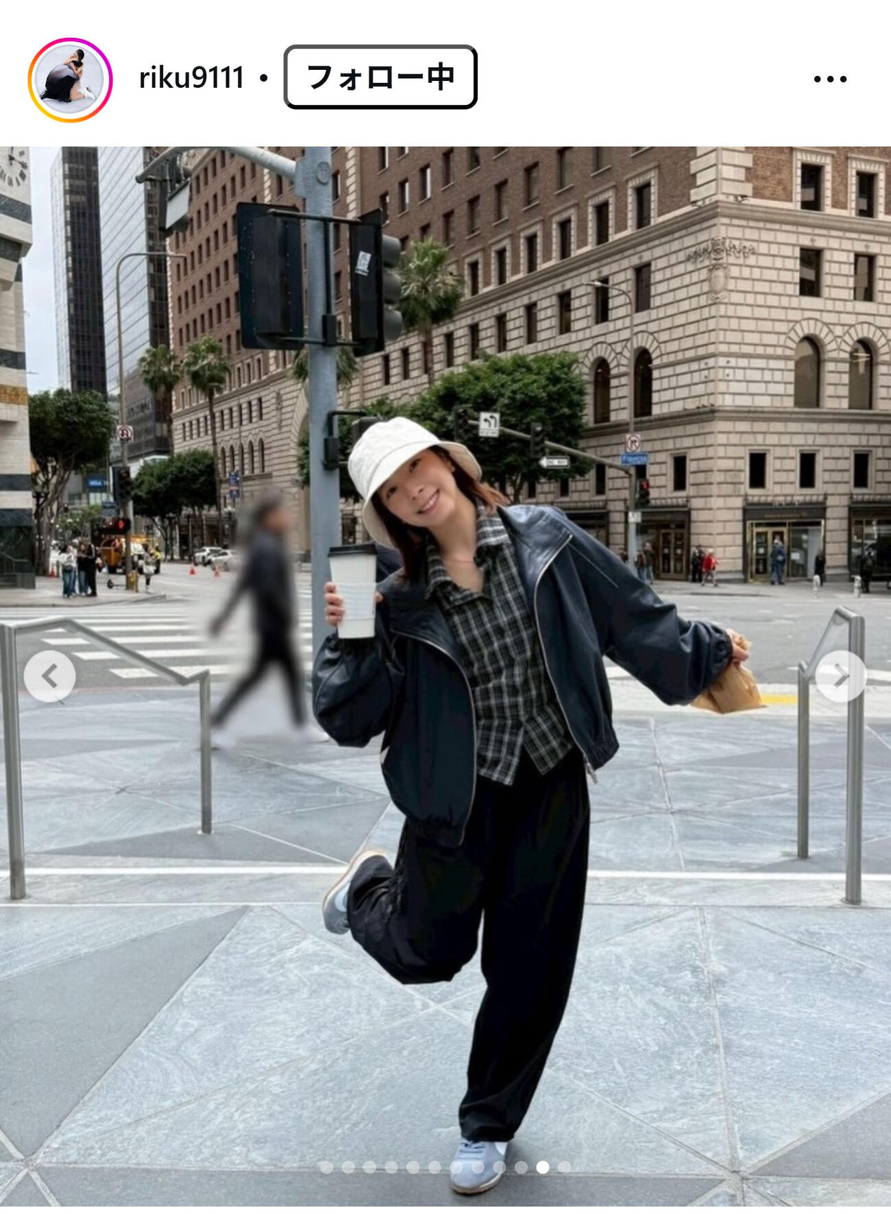 三浦璃来さんのインスタグラムから