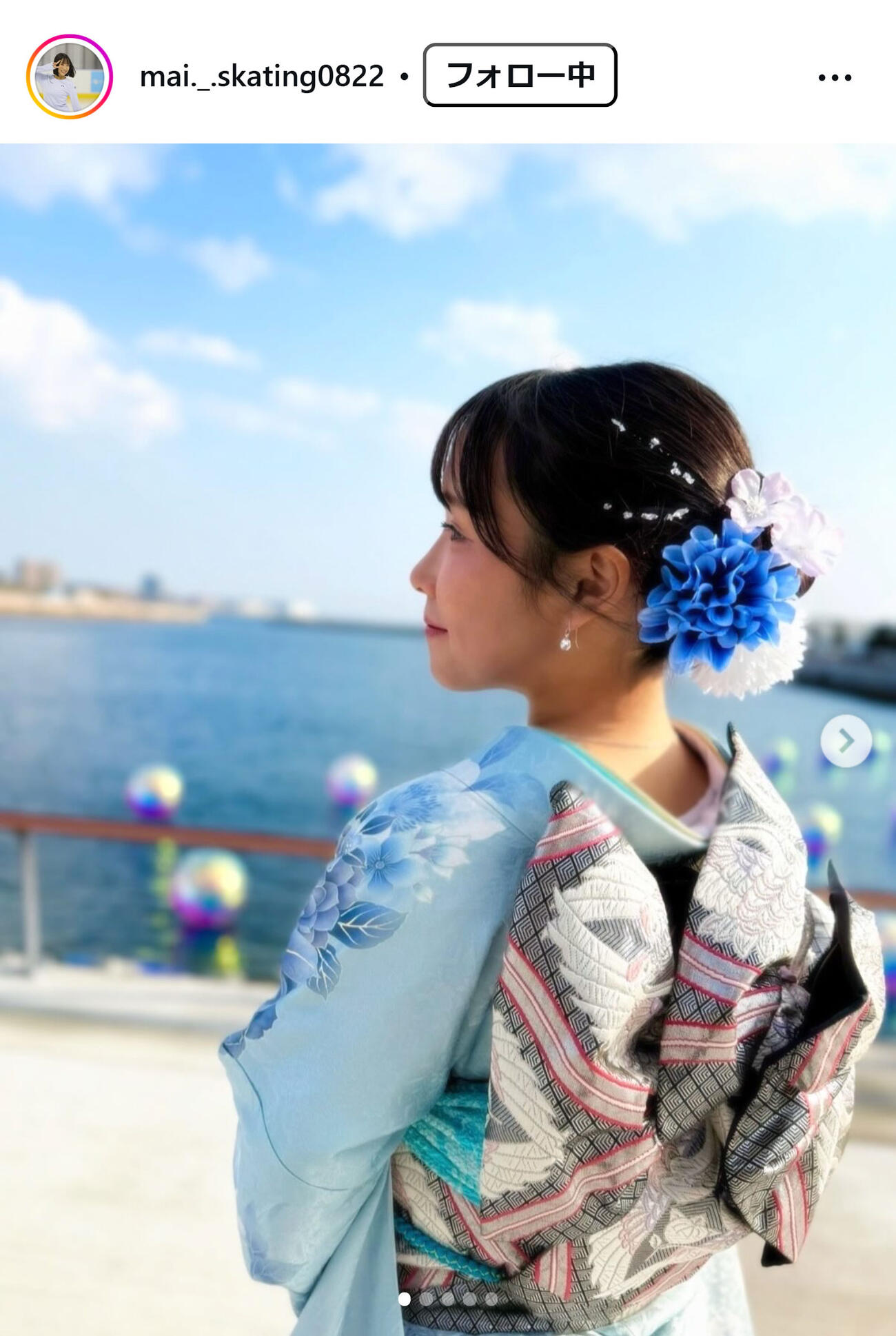 三原舞依のインスタグラムから