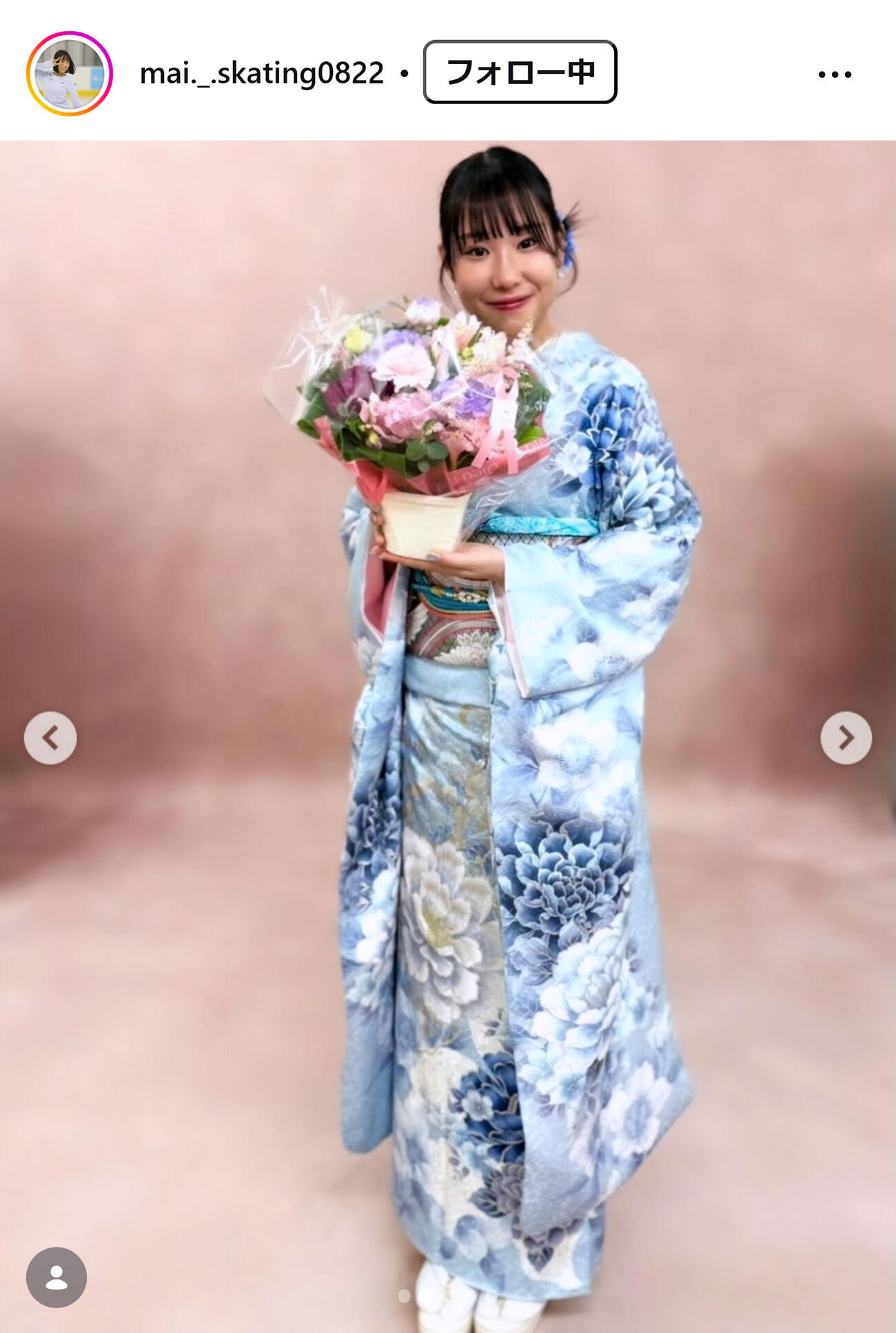 三原舞依のインスタグラムから