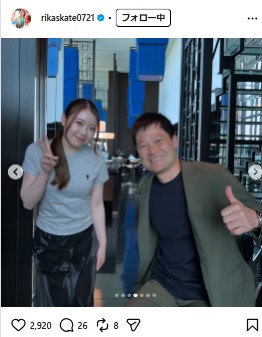 紀平梨花のインスタグラムから