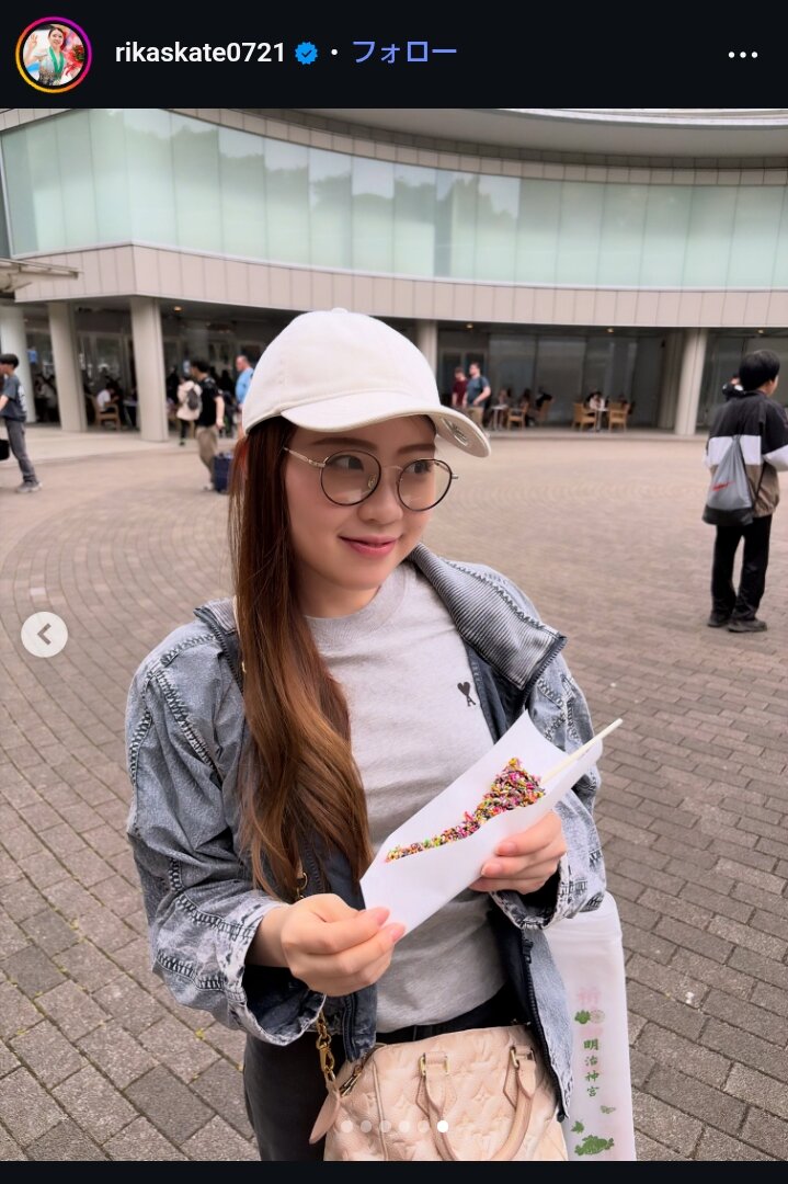 紀平梨花の投稿（本人のインスタグラムから）