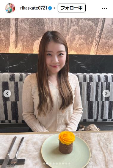 紀平梨花のインスタグラムから