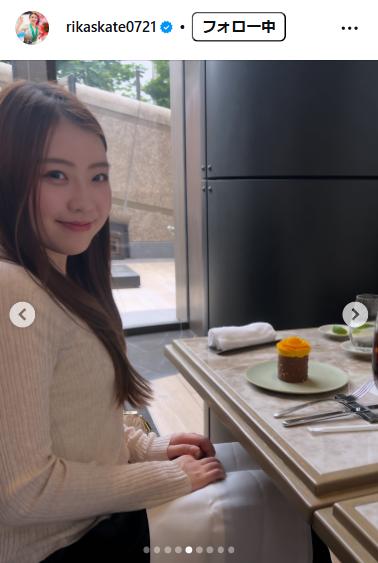 紀平梨花のインスタグラムから