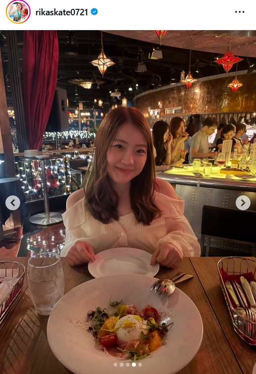 紀平梨花のインスタグラムから