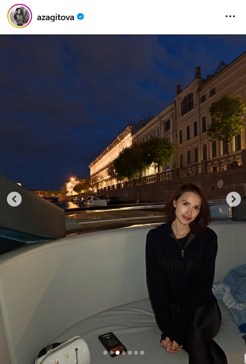 アリーナ・ザギトワのインスタグラムから