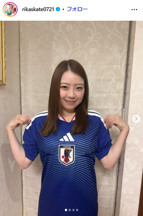 紀平梨花のインスタグラムから