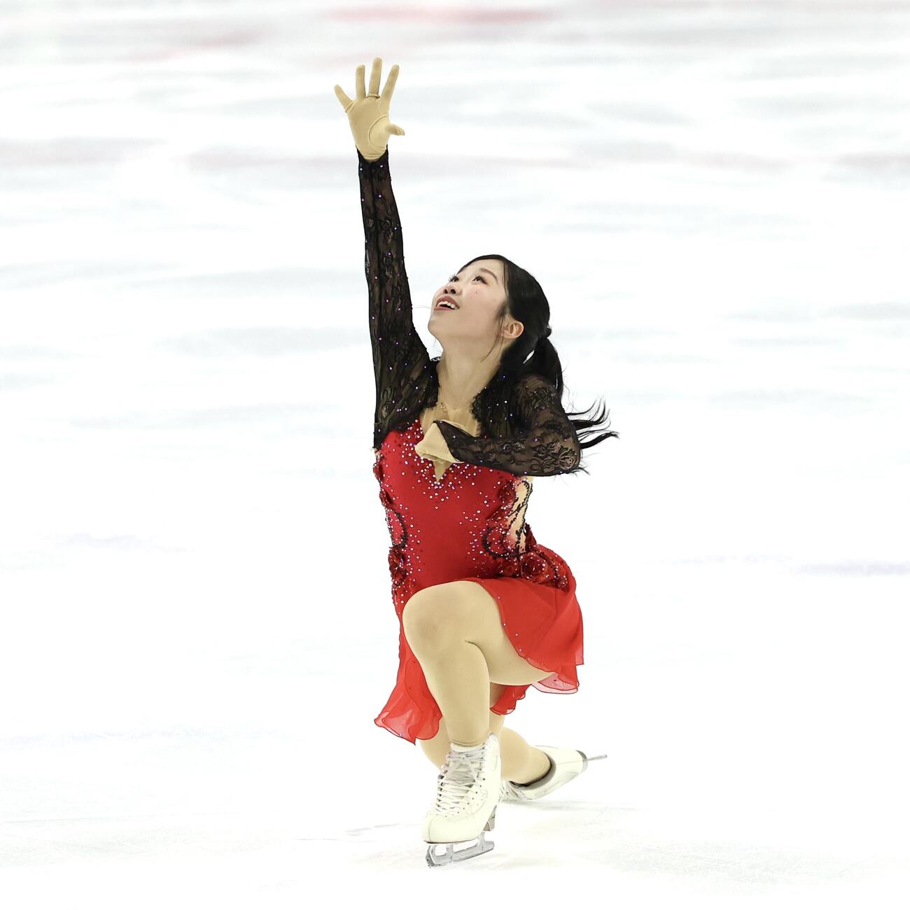 「ドリーム・オン・アイス2026」で華麗な演技を披露する中井亜美（撮影・宮地輝）