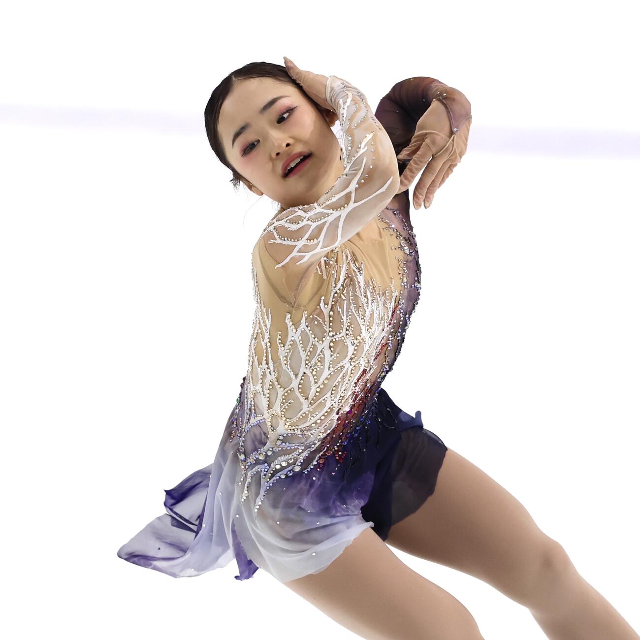 「ドリーム・オン・アイス2026」で華麗な演技を披露する島田麻央（撮影・宮地輝）