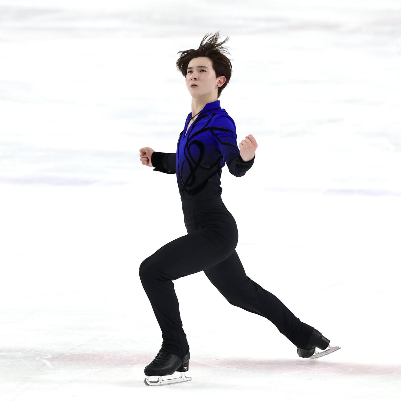 「ドリーム・オン・アイス2026」で華麗な演技を披露する中田璃士（撮影・宮地輝）