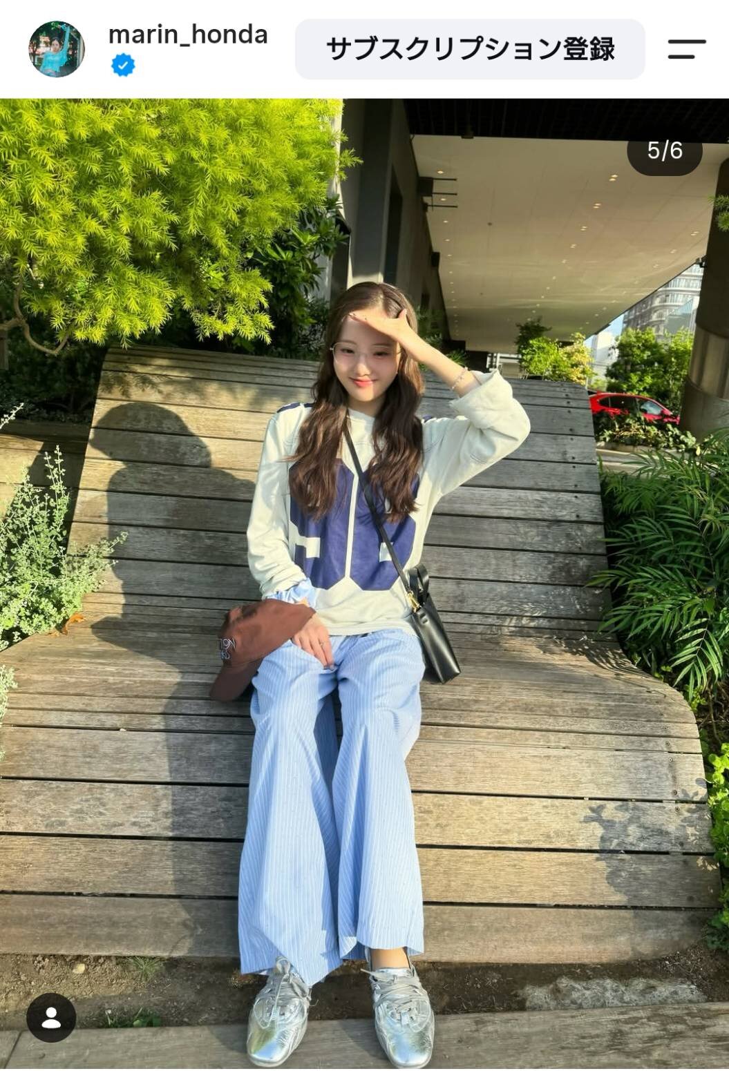 本田真凜のインスタグラムから