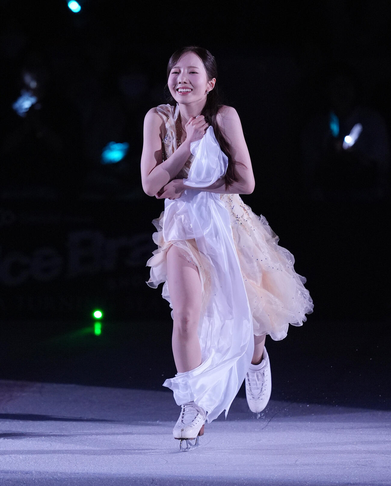 華麗な演技を披露する本田真凜（撮影・森本幸一）