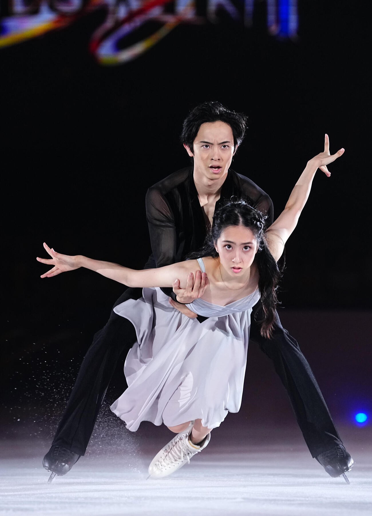 演技を披露する櫛田育良、島田高志郎組（C）THE DESTINY