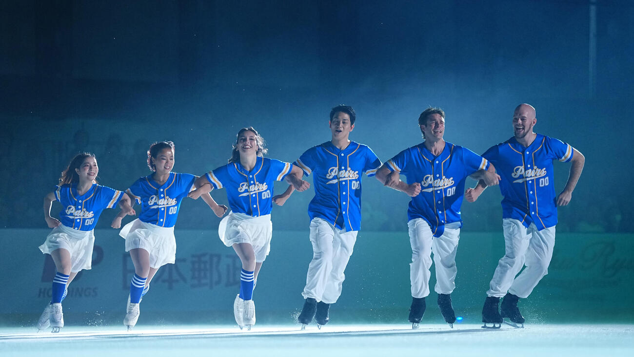 野球を題材とした演目で会場を盛り上げた（C）THE DESTINY