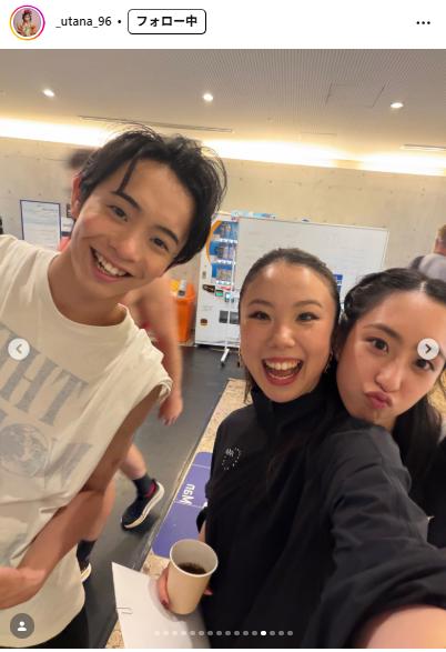 吉田唄菜のインスタグラムから
