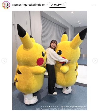 シスメックススケートチームのインスタグラムから