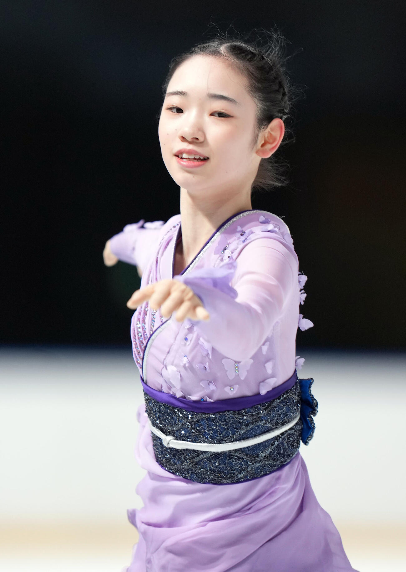 長岡柚奈（2023年1月撮影）