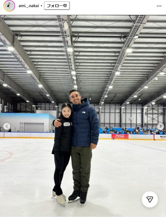 中井亜美のインスタグラムから