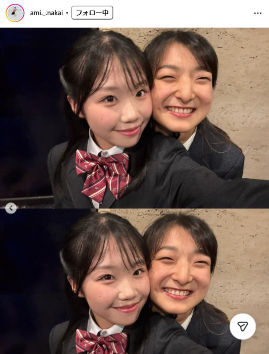 中井亜美のインスタグラムから