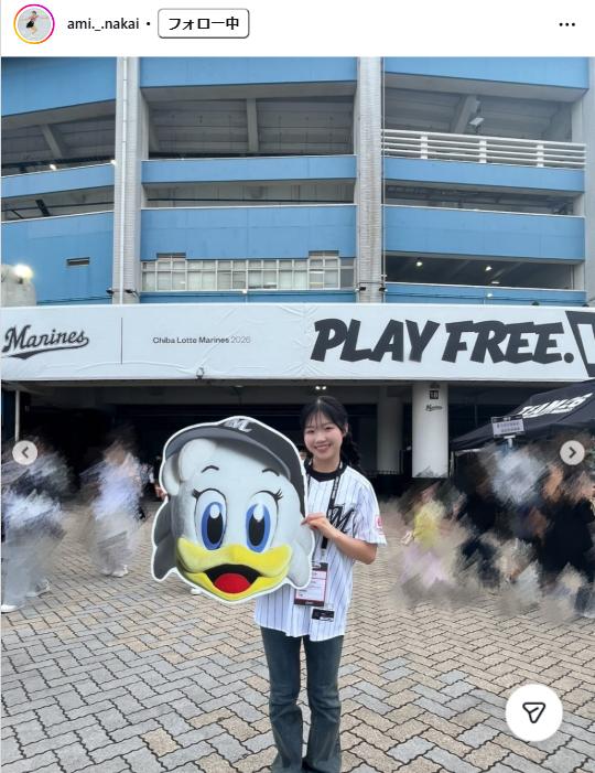 中井亜美のインスタグラムから